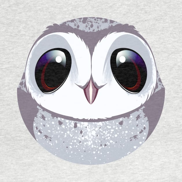 Bubble Barn Owl by eranfowler